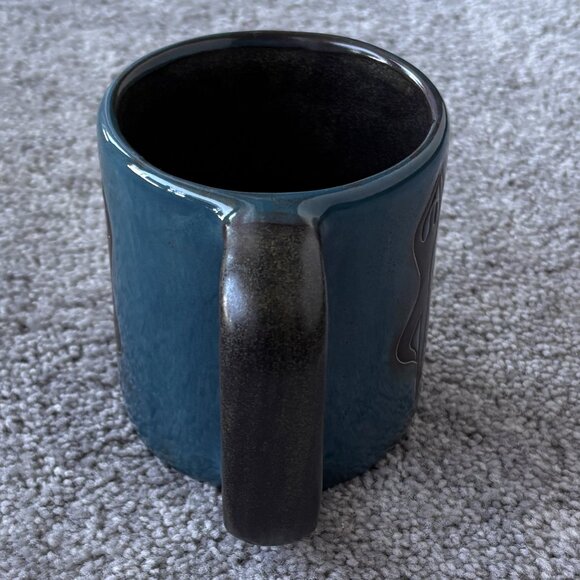 Mara Stoneware Yoga Mug Lotus Meditation - Picture 3 of 6